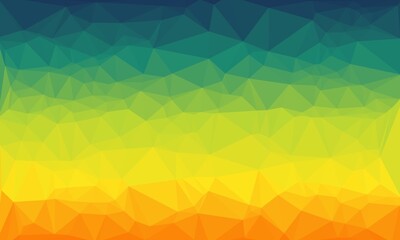Fototapeta premium vibrant abstract multicolored background with poly pattern