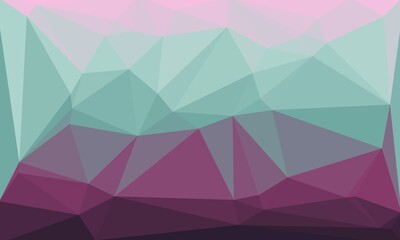 vibrant minimal multicolored polygonal background