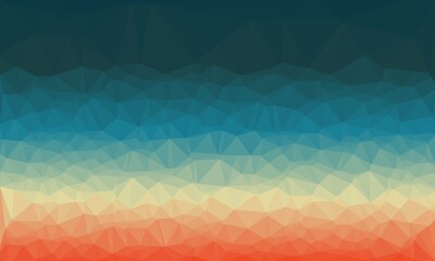 vibrant creative prismatic background with polygonal pattern