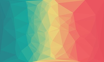 vibrant abstract geometric background with poly pattern
