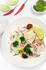 Thai coconut chicken soup: Tom Kha Gai