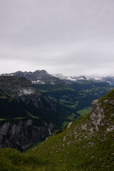 Amazing hiking day in the hearth of Switzerland. Wonderful scenery while climbing the summit and watching over the alps. Epic landscape.