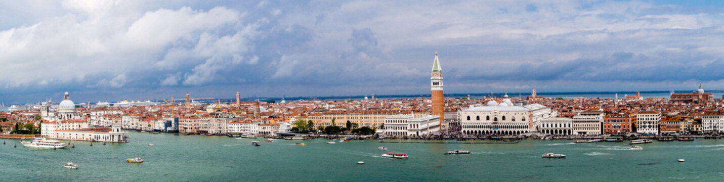 Venice cityscape near body of water, Italy