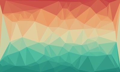 vibrant abstract multicolored background with poly pattern