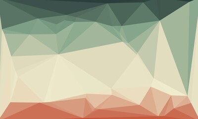 vibrant minimal multicolored polygonal background