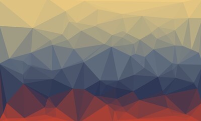 vibrant creative prismatic background with polygonal pattern