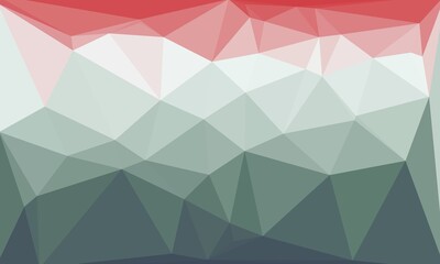 vibrant colorful geometric background with mosaic design