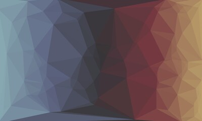 Obraz premium vibrant abstract geometric background with poly pattern