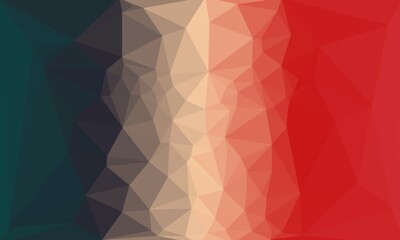 vibrant minimal multicolored polygonal background