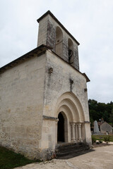 Fototapeta na wymiar Eglise, Saint Jean d'Estissac, 24, Dordogne, Périgord