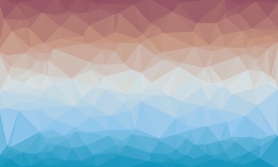 Fototapeta premium vibrant abstract geometric background with poly pattern