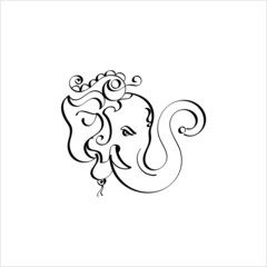 Ganesha Pen Ink Style M_2109007