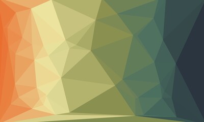 vibrant abstract geometric background with poly pattern