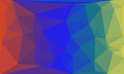 vibrant abstract colorful polygonal background