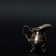 antique silver jug