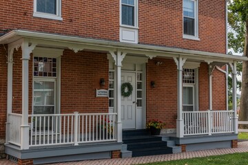 Lutheran Parish House, Bedford, Pennsylvania, USA