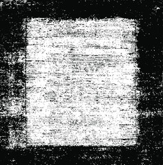 Rough Frame. Grunge Urban Background Texture Vector. Dust Overlay. Distressed Grainy Grungy Framing Effect. Distressed Backdrop Vector Illustration. EPS 10.
