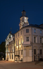 Fototapeta na wymiar Townhouse in Vitebsk. Belarus