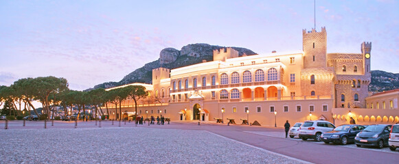 The Palace Square of Monaco