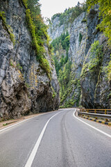 The Bicaz Gorge in Trasylvania, Romania