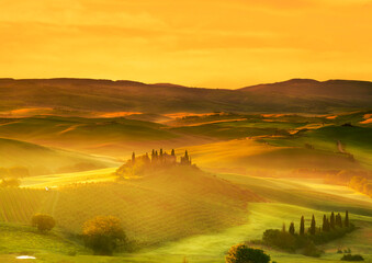 Italy. Landscapes of Tuscany.