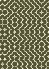 Abstract Geometric Pattern generative computational art illustration