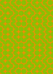 Abstract Geometric Pattern generative computational art illustration