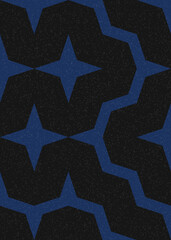 Abstract Geometric Pattern generative computational art illustration