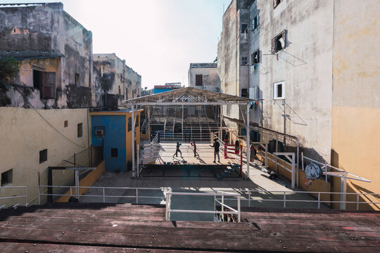 Boxing school in cuba.