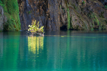 Wonderful view of the Plitvice Lakes National Park. Croatia