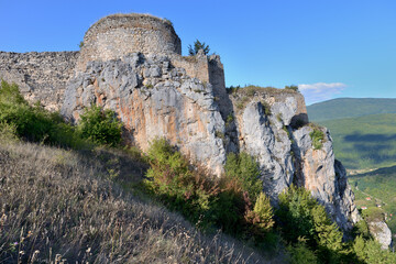 Fototapeta na wymiar THE FORTRESS OF OSTROVICA IN KULEN VAKUF IN BOSNIA AND HERZEGOVINA