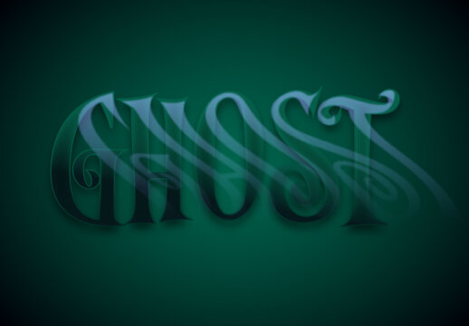 Ghost Text Effect