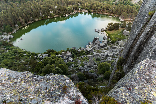 Amazing landscape with a great lagoon