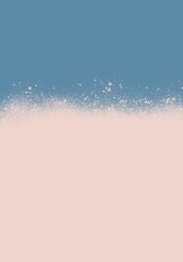 Abstract background hand-drawn airbrush brush. Pastel colors pink, blue