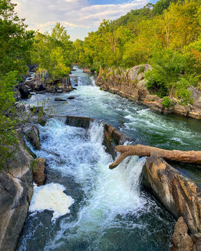 Great Falls Park in Maryland USA
