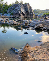 Great Falls Park in Maryland USA