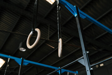 Gymnastic rings in modern gym