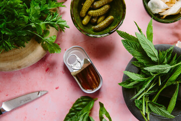Salsa verde ingredients