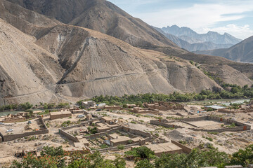 The Panjshir Valley in Afghanistan