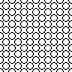 floral seamless pattern background.Geometric ornament for wallpapers and backgrounds. Black  pattern.
