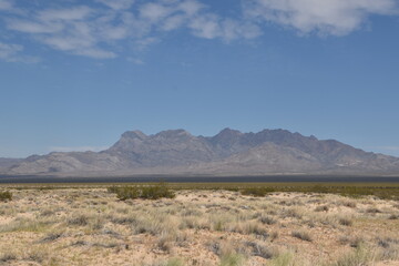 Fototapeta na wymiar Wonderful view at Mojave Park