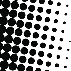 Black halftone background. Black polka dot. Halftone pattern. Modern Halftone Background, backdrop, texture, pattern. Vector illustration. Halftone Backdrop.
