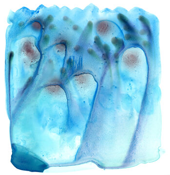 Blue abstract background 