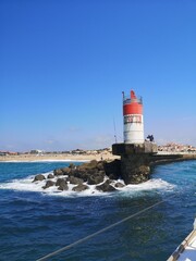 Obraz premium lighthouse on the island of island