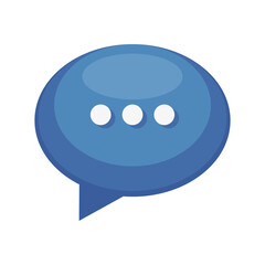 Communication bubble icon