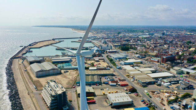 Gulliver Wind Turbine Lowestoft Most Easterly Point in the UK