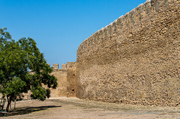 Visiting Akkerman fortress in Bilhorod-Dnistrovskyi, Ukraine on August 19, 2020. Fortress is the...