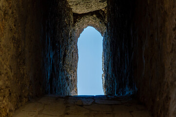 Visiting Akkerman fortress in Bilhorod-Dnistrovskyi, Ukraine on August 19, 2020. Fortress is the...
