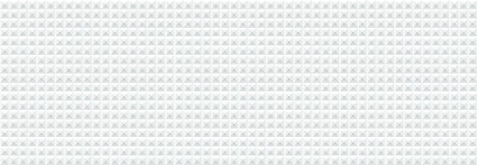 White geometric background. Mosaic tiles. Vector illustration.