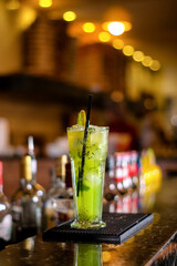 caipirinha, caipiroska drink with ice and fruit strawberry, kiwi, passion fruit
classic cocktail glasses
drink at the lemon club
caipirinha, ice cream and in a glass.
cocktail isolated on a rustic 